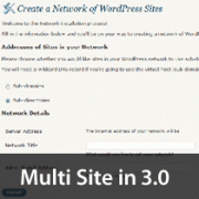 How to enable Multi-Site option in WordPress 3.0 How to enable Multi-Site option in WordPress 3.0