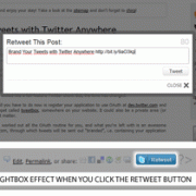 Retweet Anywhere