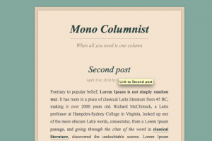 mono columist