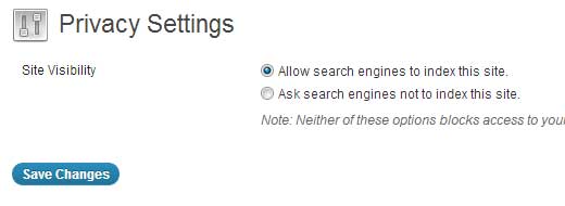 Privacy Settings