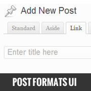 How to Add a User Interface for Post Formats in WordPress 3.5
