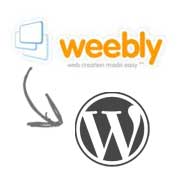 Weebly to WordPress