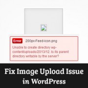 How to Fix Image Upload Issue in WordPress
