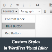 How to Add Custom Styles to WordPress Visual Editor