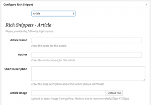 Rich snippets for article content type Rich snippets for article content type