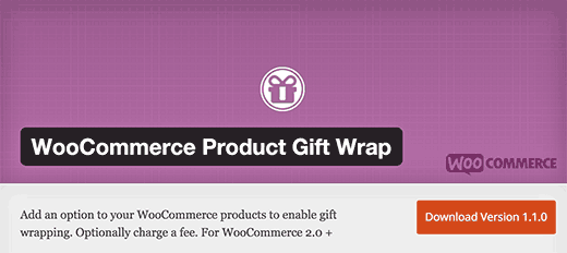 WooCommerce Product Gift Wrap Plugin