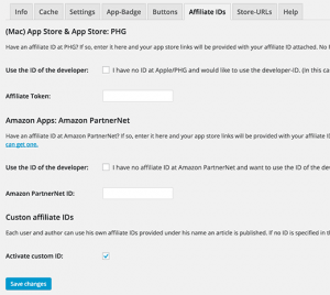 Adding your app store affiliate id Adding your app store affiliate id