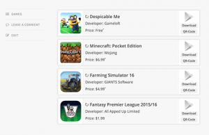 App banners in compact format App banners in compact format