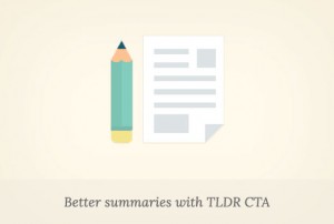 Adding better summaries with call to action in WordPress Adding better summaries with call to action in WordPress