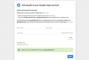 Adding more users to Google Apps Adding more users to Google Apps