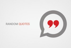 Add random quotes in WordPress sidebar Add random quotes in WordPress sidebar