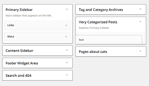 Content aware sidebars Content aware sidebars