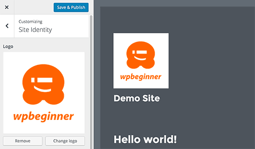 Theme support for logo in WordPress 4.5 Theme support for logo in WordPress 4.5