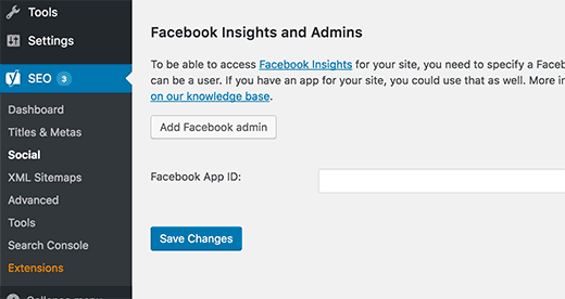 Yoast SEO Facebook Insights Yoast SEO Facebook Insights