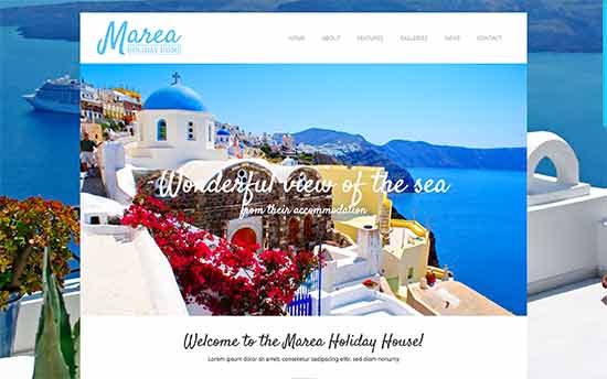 27 Best Hotel WordPress Themes With Beautiful Designs 2017 Marea Is A WordPress Theme Designed Specifically For Hotels Motels And Travel Websites It Features Large Homepage Slider With Call To Action Ons