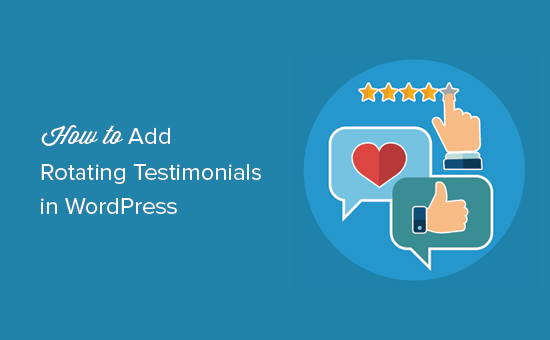 Adding rotating testimonials in WordPress