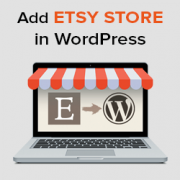 How to Add Your Etsy Store in WordPress How to add your Etsy store in WordPress