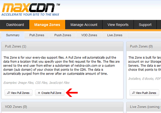 Configure W3 Total Cache - MaxCDN Settings