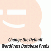 DB Prefix in WordPress