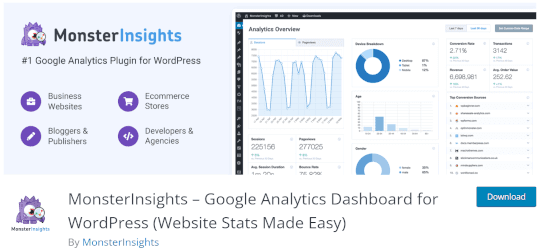 Immagine del banner del plug-in MonsterInsights Immagine del banner del plug-in MonsterInsights