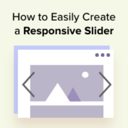 How to easily create a responsive slider in WordPress