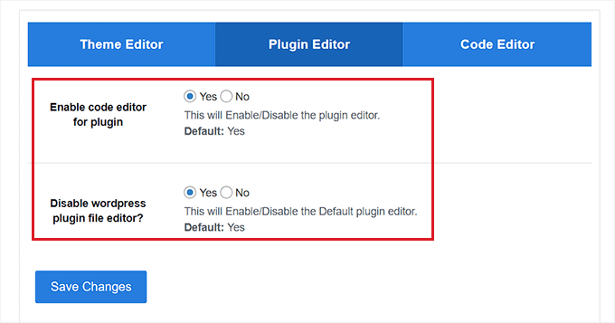 How To Replace Default Theme And Plugin Editor In Wordpress