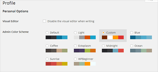 Worpdress: plugin per creare schemi di colori personalizzati