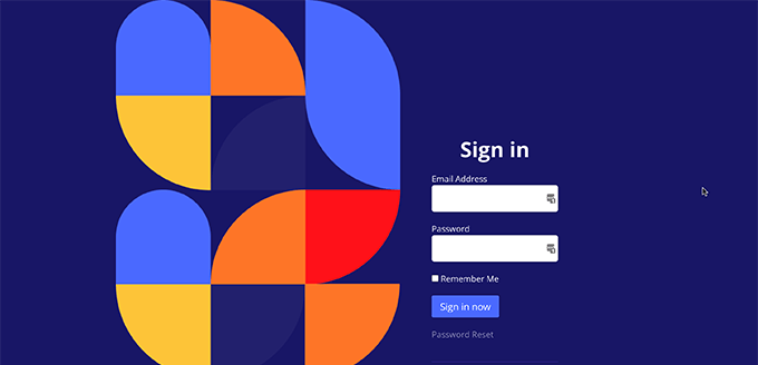 SeedProd login page preview