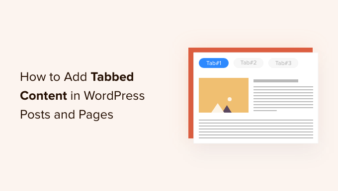 How To Add Page Tabs In Wordpress