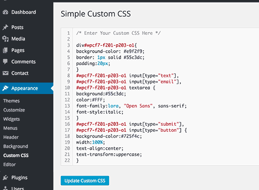 Image result for Next paste this in the Custom CSS area