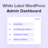 White label WordPress admin White label WordPress admin