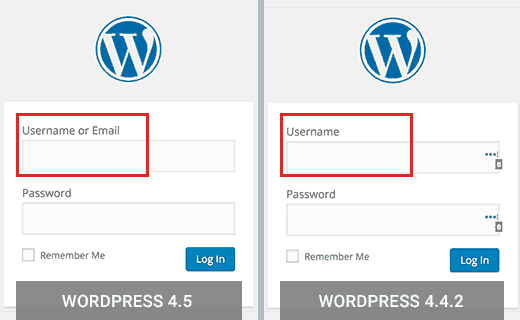 Login with email support in WordPress 4.5