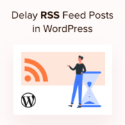 How to delay posts in RSS Feed