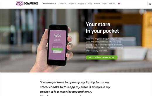 WooCommerce iOS app