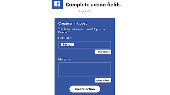 Facebook Fields