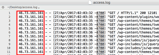 how to block IP address from a region GFI Mailessentials