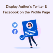 How to Display Author's Twitter and Facebook on the Profile Page
