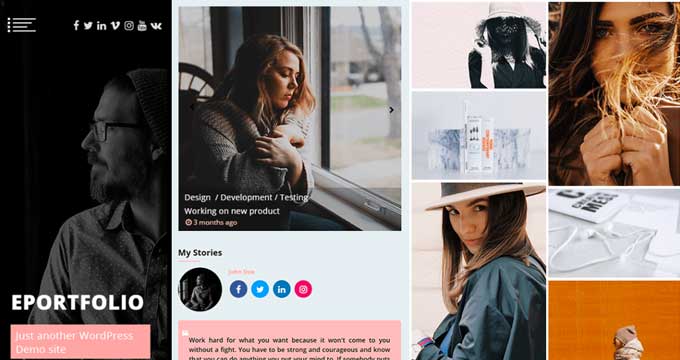 wordpress theme for artist portfolio