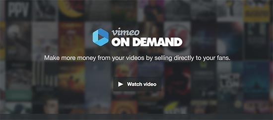 bonus content vimeo on demand