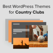 Best WordPress Themes for Country Clubs