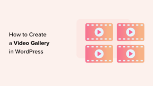 How to Create a Video Gallery in WordPress Step by Step