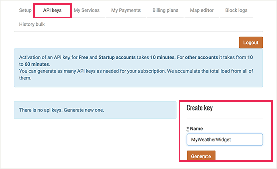 Wordpress Generate User Activation Key