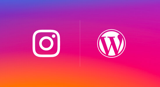 Instagram and WordPress