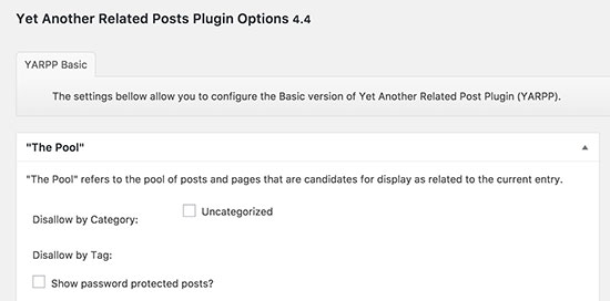 Yet Another Related Posts Plugin