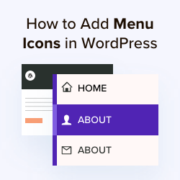 How to add image icons with navigation menus in WordPress