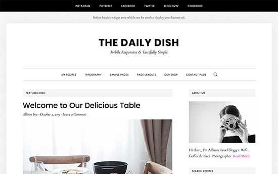 The Daily Dish Pro