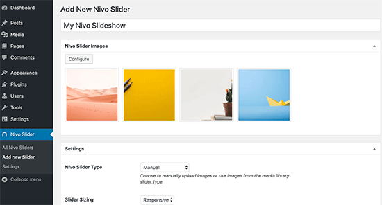 Add new Nivo slider