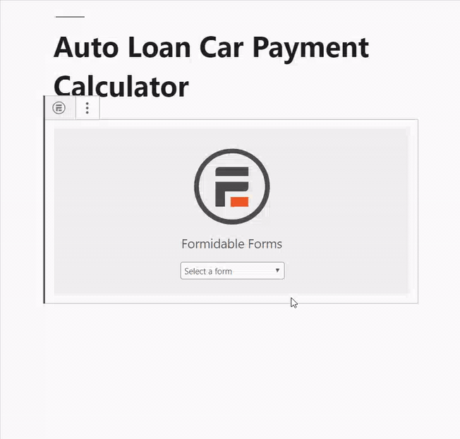 How To Create An Auto Loan Car Payment Calculator In Wordpress 3184