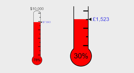 Donation Thermometer