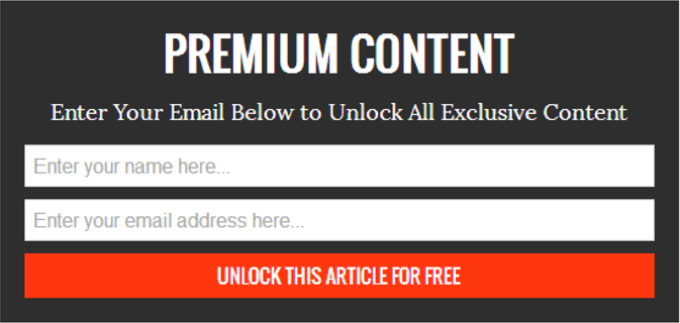 Gated Content to Boost Email Sign Ups